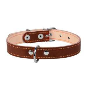 Нашийник подвійний Collar, коричневий