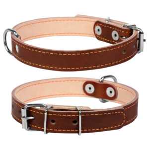 Нашийник подвійний Collar, коричневий
