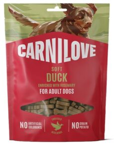 Ласощі для собак Carnilove Soft Snack Duck with Rosemary з качкою і розмарином 200г