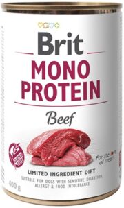 Вологий корм для собак Brit Mono Protein з яловичиною 400 г
