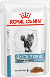 Вологий корм для котів при харчовій алергії Royal Canin Sensitivity Control