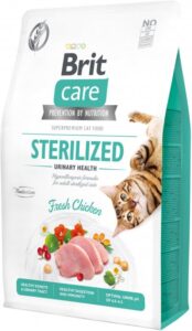 Brit Care Cat GF Sterilized Urinary Health - корм для стерилізованих котів з куркою