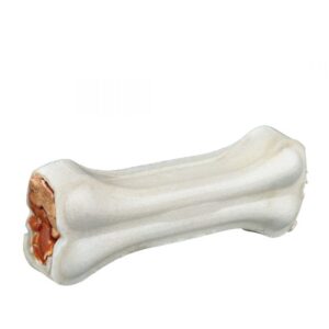 Ласощі для собак Trixie Кістка для чищення зубів Denta Fun 12 см, 120 г / 2 шт. качка