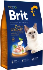 Сухий корм для котів Brit Premium by Nature Cat Indoor з куркою