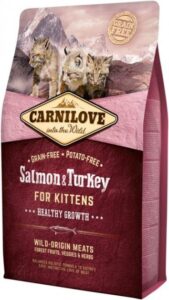 Carnilove Salmon & Turkey Kitten - корм для кошенят