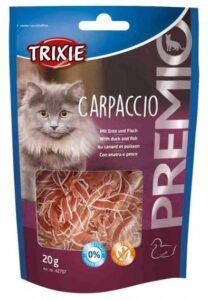 Ласощі для котів Trixie Premio Карпаччо з качкою та рибою для котів