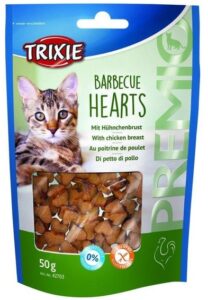 Ласощі для кішок Trixie Pemio Barbecue Hearts з куркою 50 г