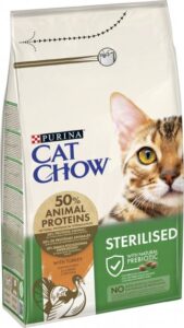 Сухий корм для котів Purina Cat Chow Sterilised з індичкою