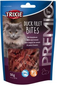 Ласощі для котів Trixie Premio Duck Filet Bites філе качки сушене 50 г