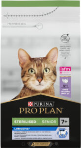 Сухий корм для стерилізованих кішок Purina Pro Plan Sterilised Senior 7+ з індичкою