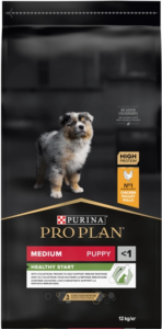Сухий корм для цуценят середніх порід Purina Pro Plan Dog Medium Puppy курка