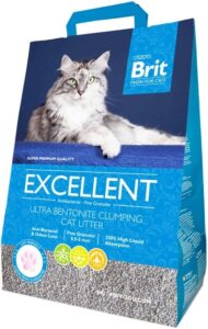 Наповнювач туалету для котів Brit Fresh Excellent (бентонітовий)
