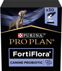 Пробіотик для собак та цуценят Purina Pro Plan FortiFlora для здорового травлення та зміцнення імунітету 30 x 1 г