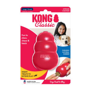 Іграшка KONG Classic груша-годівниця для собак середніх і великих порід, L