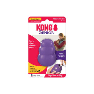 Іграшка KONG Senior груша-годівниця для собак малих порід зрілого віку, S