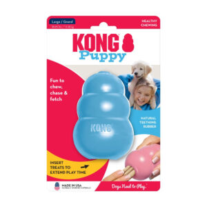 Іграшка KONG Puppy груша-годівниця для цуценят середніх і великих порід, L