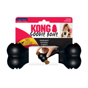 Іграшка KONG Extreme Goodie Bone суперміцна кістка-годівниця для собак середніх і великих порід, L