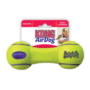 Іграшка KONG AirDog Squeaker Dumbbell повітряна гантель для собак середніх порід, М