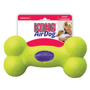 Іграшка KONG AirDog Squeaker Bone повітряна кістка для собак середніх і великих порід, L