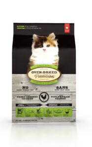 Сухий корм для кошенят Oven-Baked Tradition зі свіжого м’яса курятини