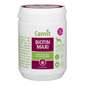 Вітамінно-мінеральний комплекс для собак великих порід Canvit Biotin Maxi таблетки 500 г