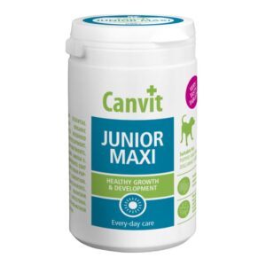 Вітамінно-мінеральна добавка для собак юніорів великих порід Сanvit Junior Maxi for dogs 230 г