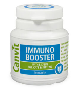 Харчова добавка для котів Canvit Immuno Booster for cats таблетки 30 г