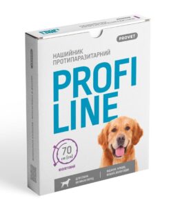 Нашийник Provet PROFILINE для собак великих порід інсектоакарицид фіолетовий 70 см