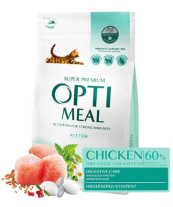 Optimeal Kittens - сухий корм для кошенят з куркою