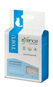 Наповнювач гігієнічний з тофу Essence для котячого туалету натуральний гранула 3 мм 6 л