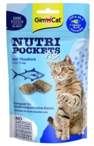 Ласощі Nutri Pockets для котів Рибні Тунець 60г