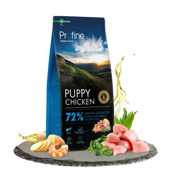 Сухий корм для цуценят Profine Puppy Chicken з куркою і картоплею