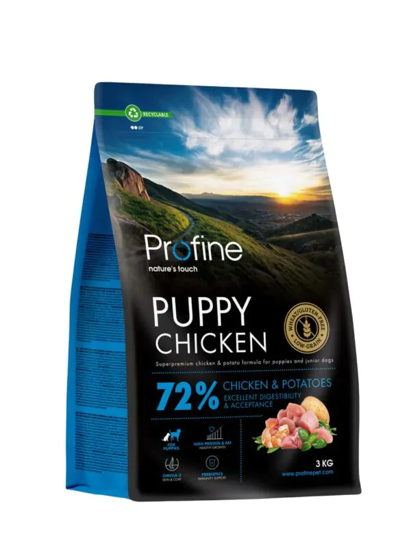 Сухий корм для цуценят Profine Puppy Chicken з куркою і картоплею