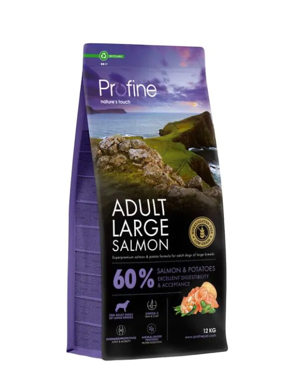 Сухий корм для собак великих порід Profine Adult Large Salmon з лососем і картоплею 12 кг