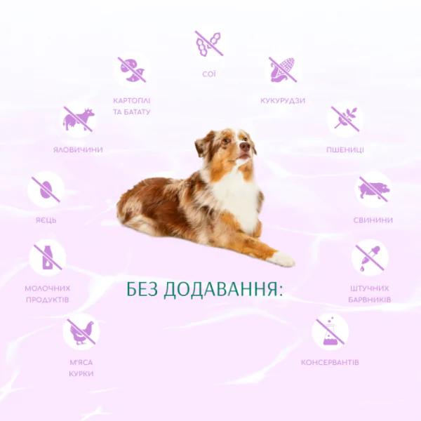 Optimeal Dog Beauty Harmony Mild Calming Effect - сухий корм для собак морепродукти