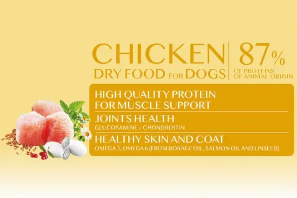 Optimeal Dog Adult Maxi - сухий корм для собак великих порід зі смаком курки