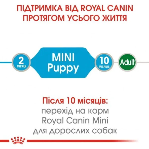 Вологий корм для цуценят дрібних порід Royal Canin Mini Puppy до 10 міс