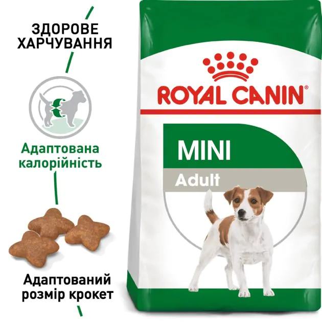 Сухий корм для собак дрібних порід Royal Canin Mini Adult