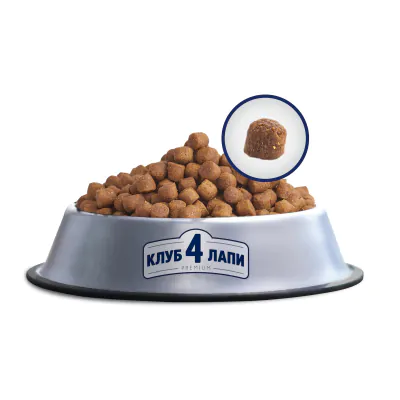 Сухий корм для дорослих активних собак Club 4 Paws (Клуб 4 Лапи) Преміум Актив