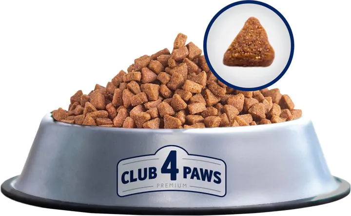 Сухий корм для цуценят Club 4 Paws (Клуб 4 Лапи) Преміум з високим вмістом курки