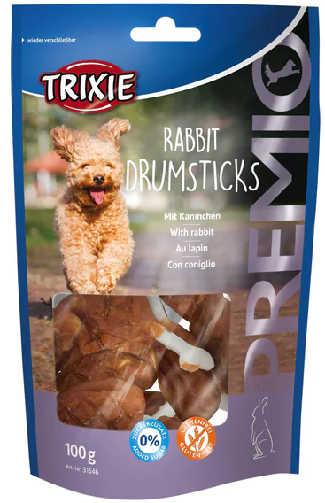 Ласощі для собак Trixie PREMIO Rabbit Drumsticks 100 г кролик