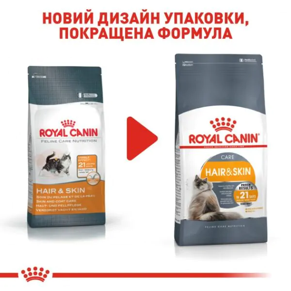 Сухий корм для котів Royal Canin Hair & Skin