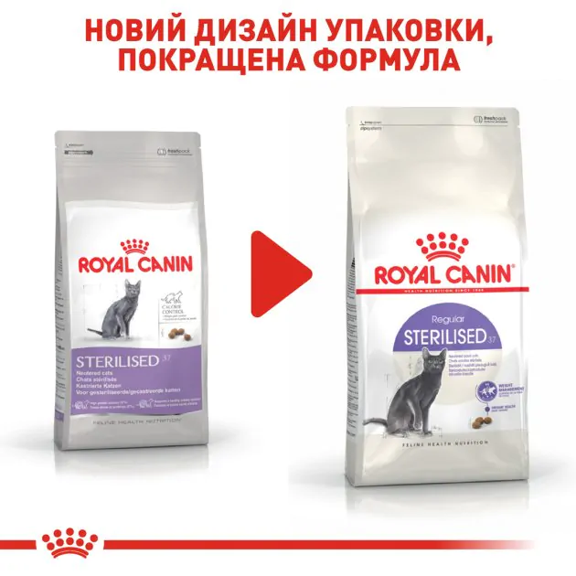 Сухий корм для стерилізованих котів Royal Canin Sterilised