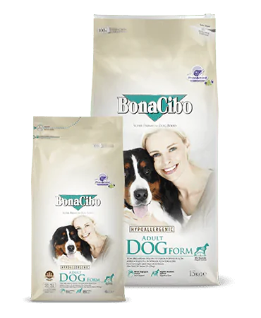 BonaCibo Adult Dog Form - корм для літніх собак 9+