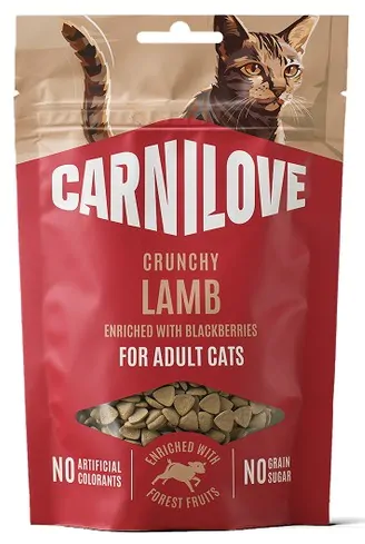 Ласощі для котів Carnilove Soft Snack Sardine with Strawberry із сардиною та полуницею 50 г