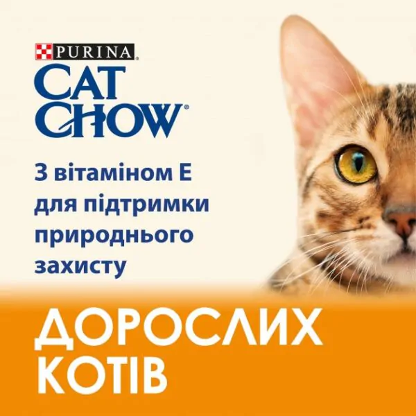 Сухий корм для котів Purina Cat Chow Adult з куркою та індичкою 15 кг