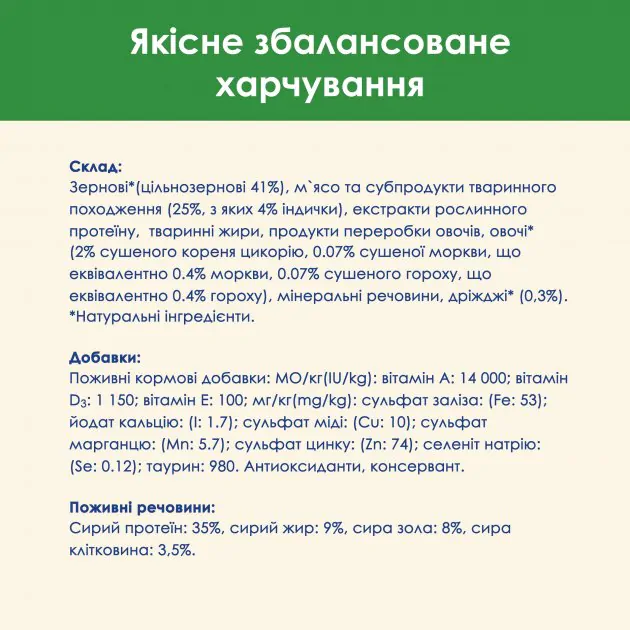 Сухий корм для котів Purina Cat Chow Sterilised з індичкою
