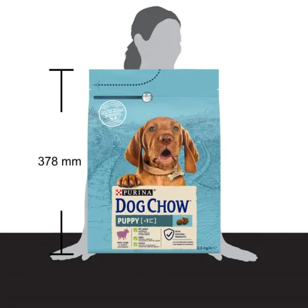 Сухий корм для цуценят Dog Chow Puppy з ягням