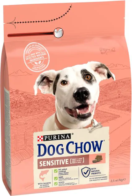 Сухий корм для собак з чутливим травленням Dog Chow Sensitive з лососем