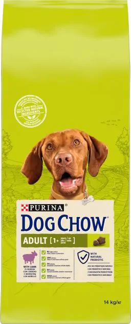 Сухий корм для собак Dog Chow Adult з ягням